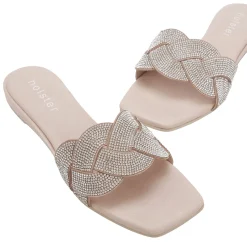 Slides | Sandals^holster AnastasiaLowWedgeBundle- Beige/Black
