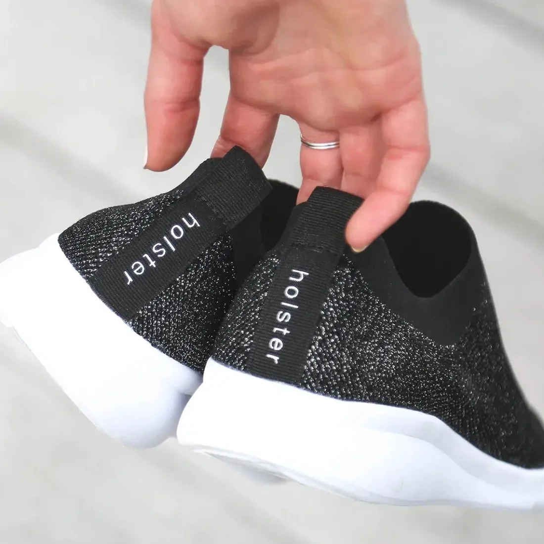 Recycled Shoes | Canvas & Sneakers^holster Blaze- Black