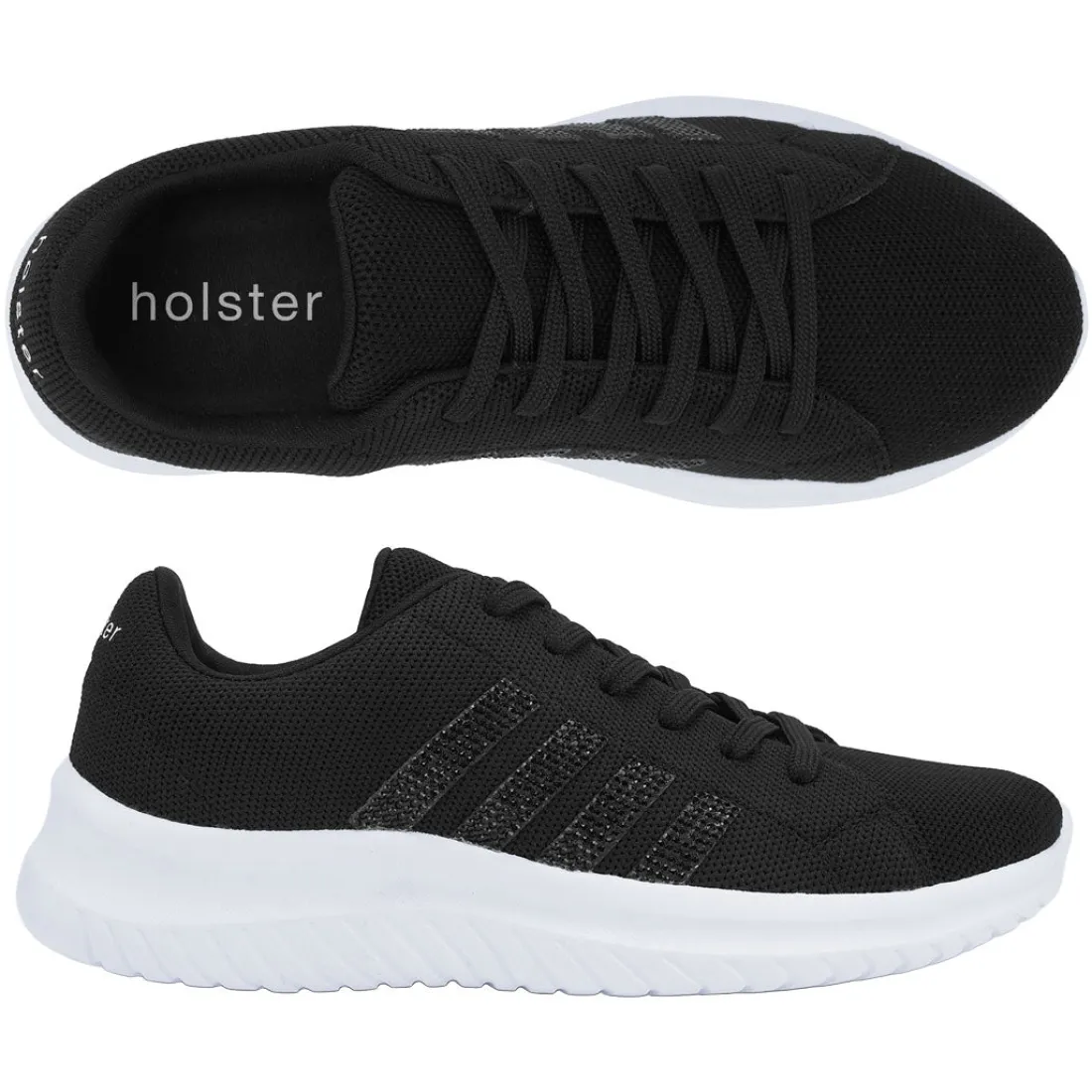 Recycled Shoes | Canvas & Sneakers^holster Brooklyn- Black