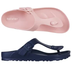 Slides | Flats^holster CoastalBundle- Blush/MidnightBlue