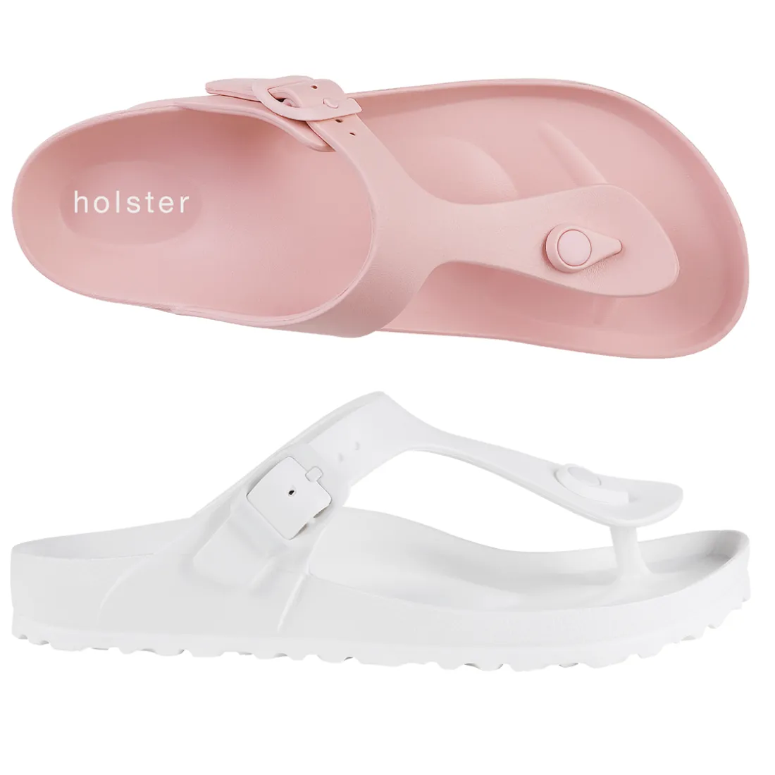 Slides | Flats^holster CoastalBundle- White/Blush