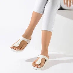 Slides | Flats^holster CoastalBundle- White/Blush