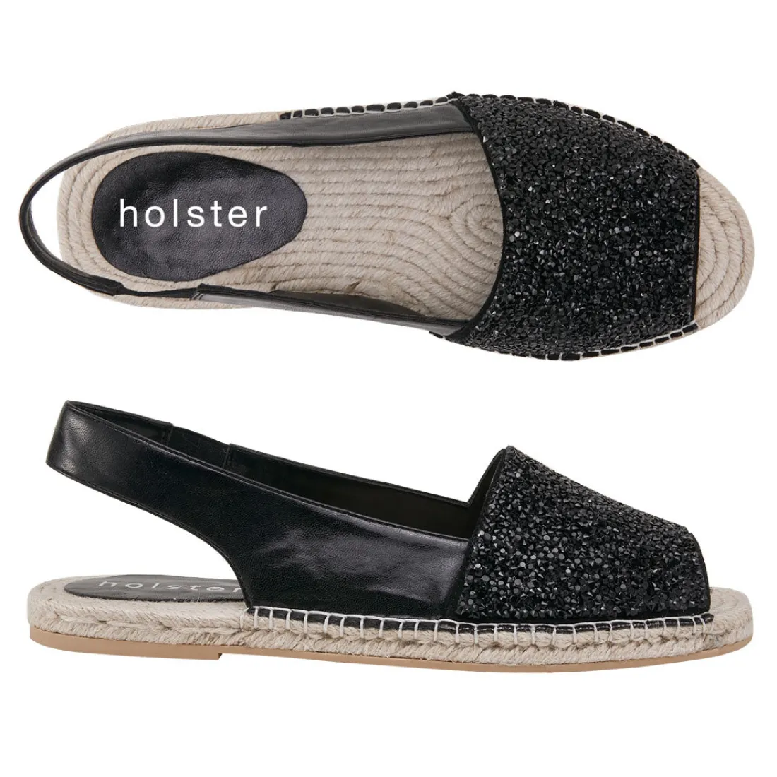 Espadrilles | Sandals^holster Cora- Black