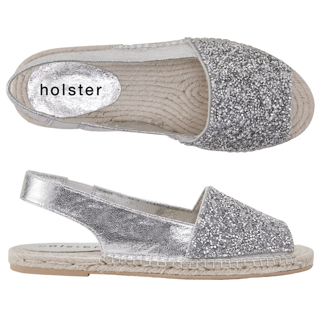 Espadrilles | Sandals^holster Cora- Silver