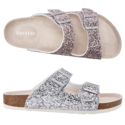 Slides | Sandals^holster FarahBundle- Blush/Silver