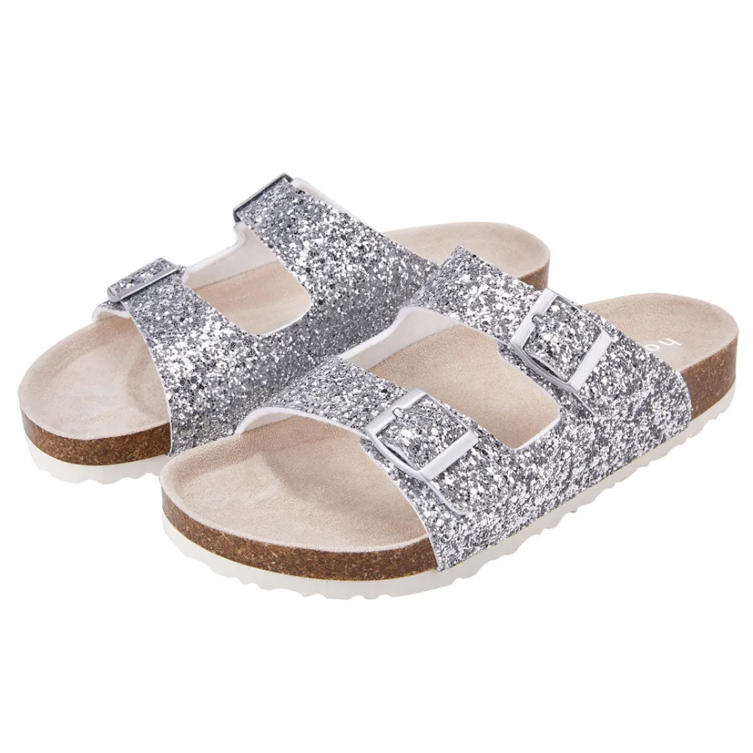Slides | Sandals^holster FarahBundle- Blush/Silver