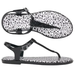 Sandals | Flats^holster Feline- Black
