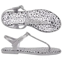 Sandals | Flats^holster Feline- Silver