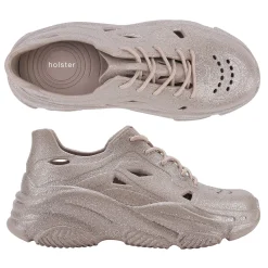 Canvas & Sneakers | Flats^holster Fierce- BeigeGlitter