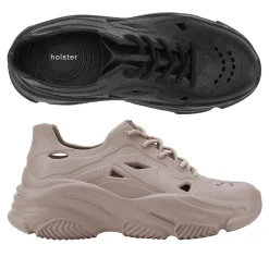 Canvas & Sneakers | Flats^holster FierceBundle- Black/Beige