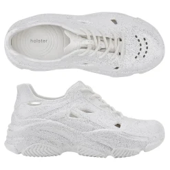 Canvas & Sneakers | Flats^holster FierceBundle- WhiteGlitter/BlackGlitter