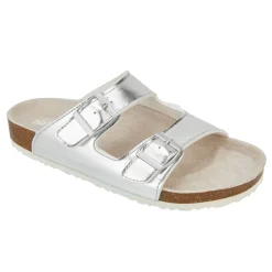 Slides | Flats^holster Frankie- Silver