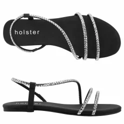 Slides | Sandals^holster Geneva&TianaBundle- Black/Beige
