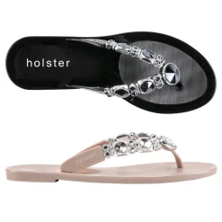 Sandals | Flats^holster GlamBundle- Black/Champagne