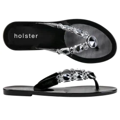 Sandals | Flats^holster GlamBundle- Black/Champagne