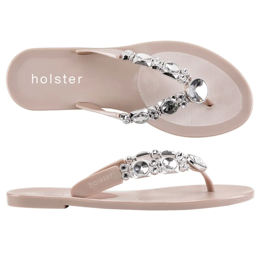 Sandals | Flats^holster GlamBundle- Black/Champagne
