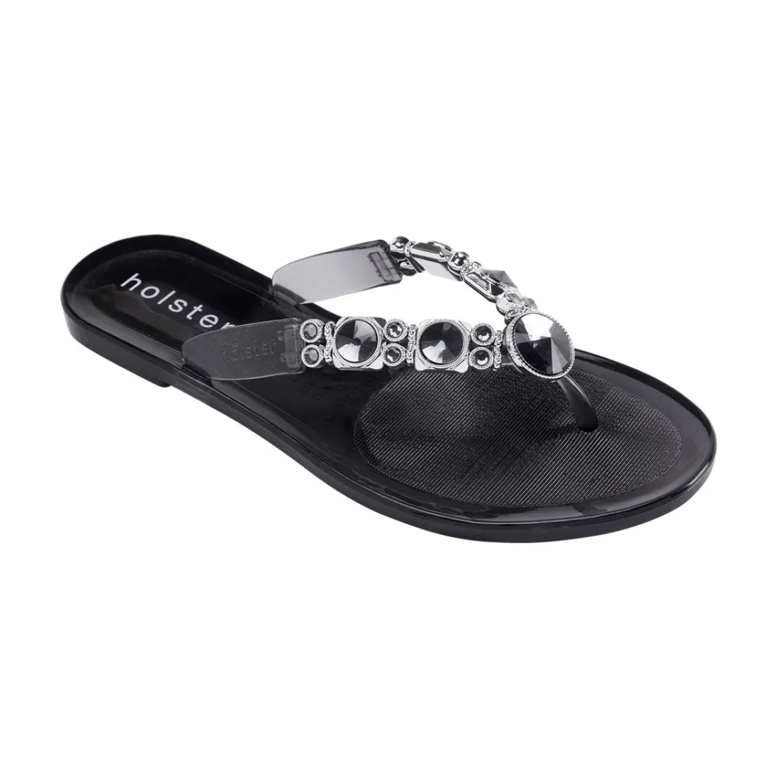 Sandals | Flats^holster GlamBundle- Black/ClearGraphite