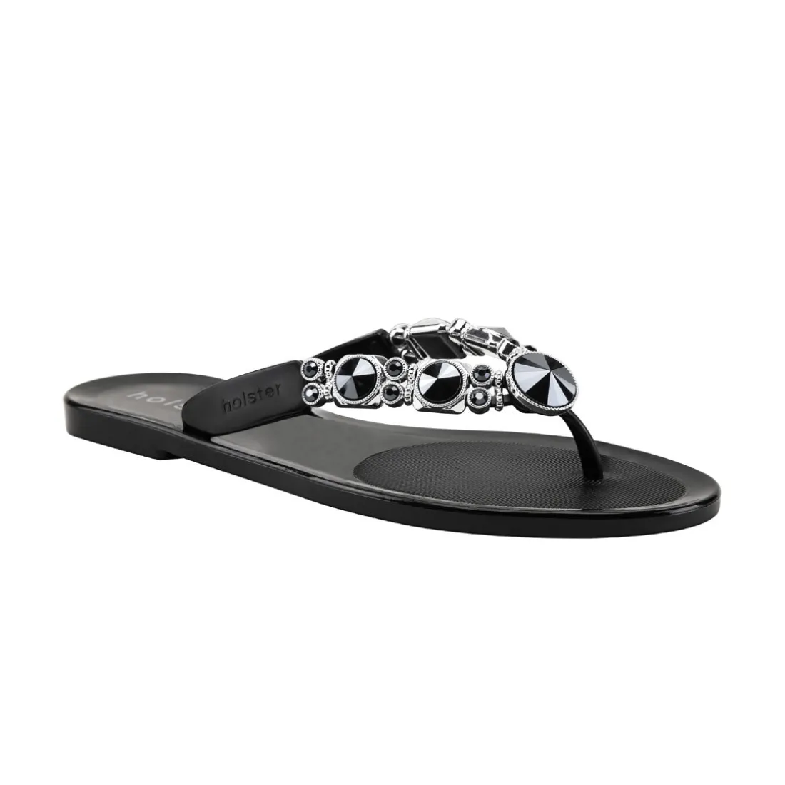 Sandals | Flats^holster GlamBundle- Black/ClearGraphite