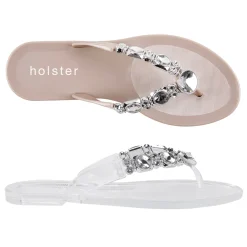 Sandals | Flats^holster GlamBundle- Champagne/Clear