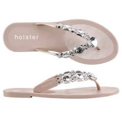 Sandals | Flats^holster GlamBundle- Champagne/Clear