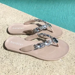 Sandals | Flats^holster GlamBundle- Champagne/Clear