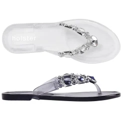 Sandals | Flats^holster GlamBundle- Clear/ClearMidnightBlue