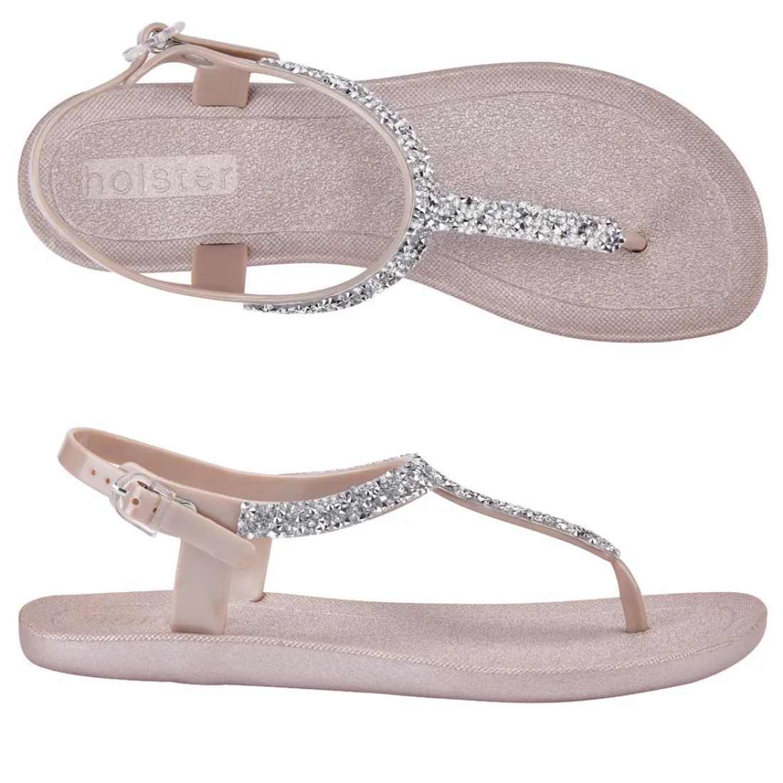 Sandals | Flats^holster Goldie- Champagne