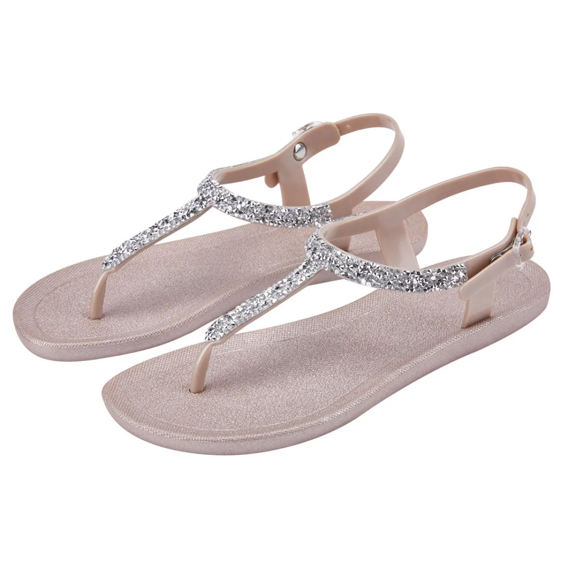 Sandals | Flats^holster Goldie- Champagne