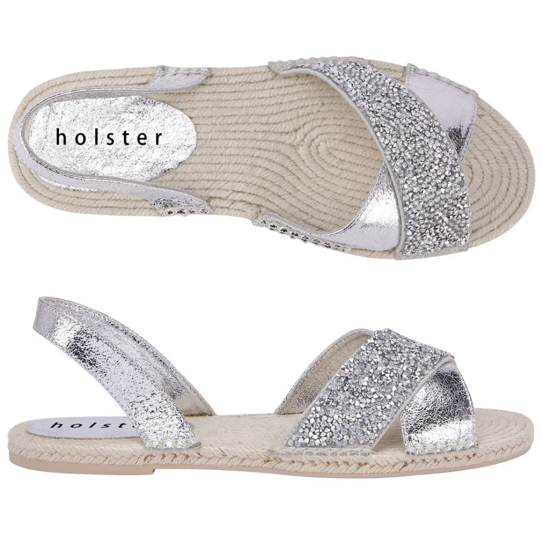 Espadrilles | Sandals^holster Jojo- Silver