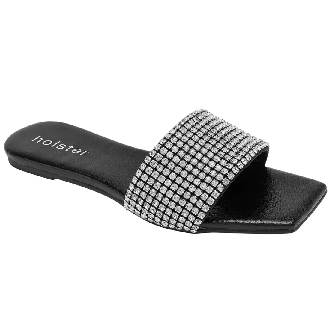 Slides | Sandals^holster Luck- Black