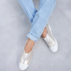 Canvas & Sneakers | Flats^holster Lulu- Champagne