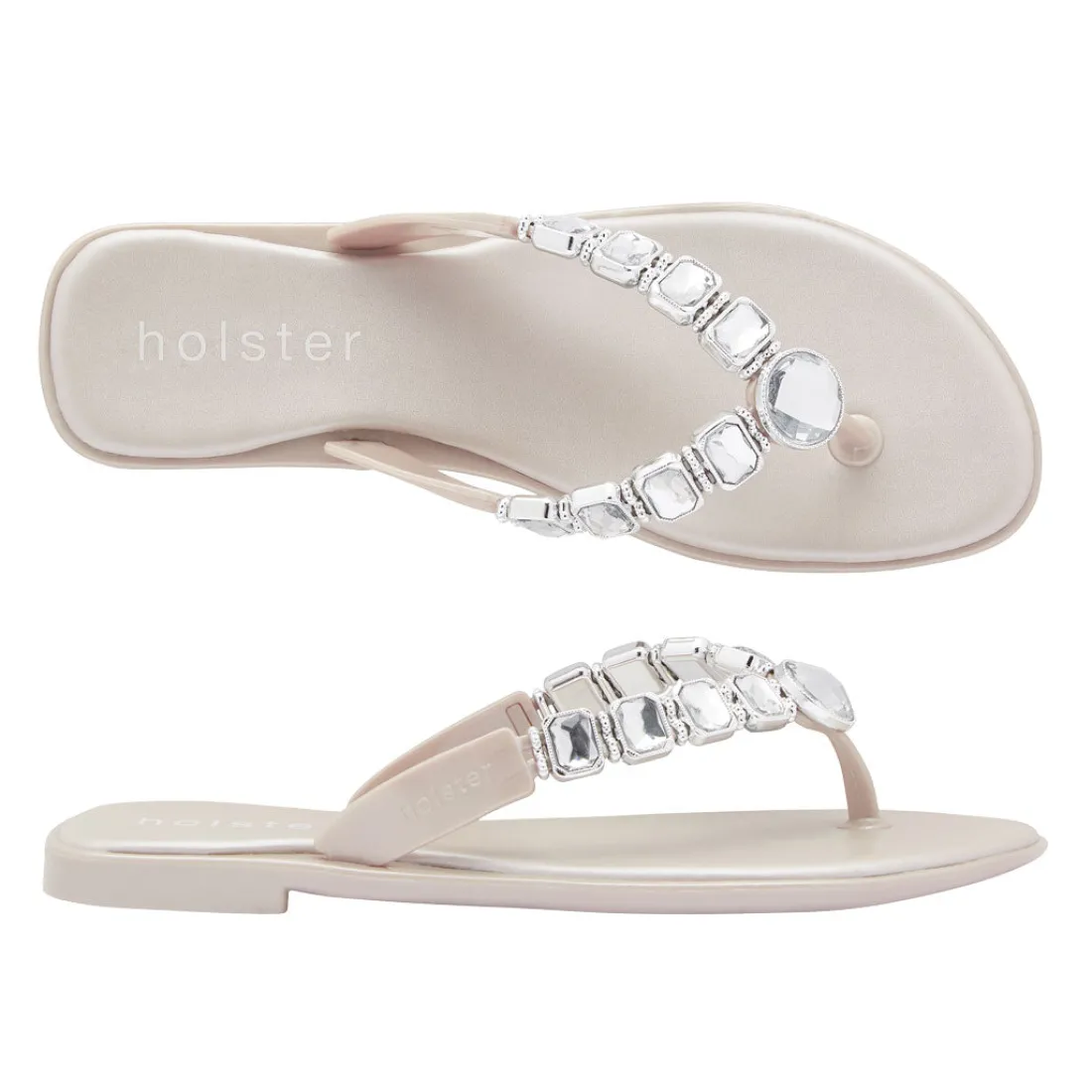 Sandals | Flats^holster MagicBundle- Champagne/Pewter