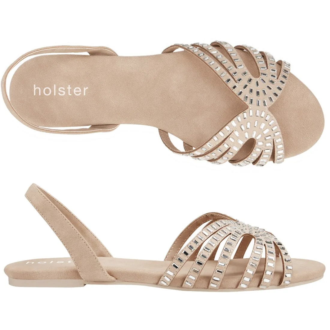 Sandals | Flats^holster Mermaid- Beige