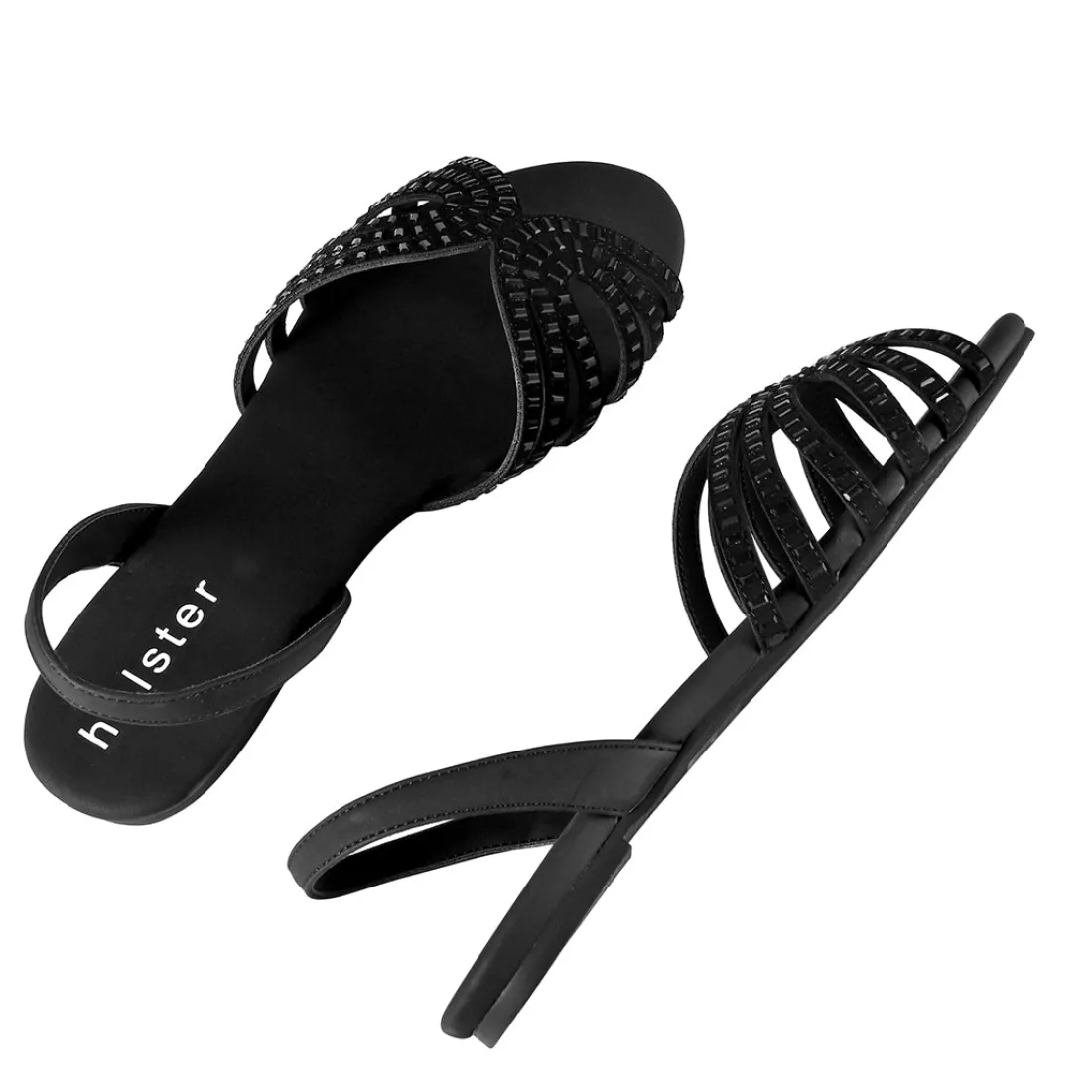 Sandals | Flats^holster Mermaid- Black