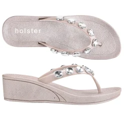 Sandals | Wedges^holster NeptuneWedgeBundle- Black/Champagne