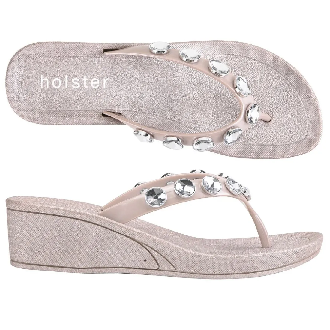 Sandals | Wedges^holster NeptuneWedge- Champagne