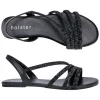 Sandals | Flats^holster Party- Black