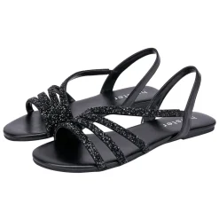 Sandals | Flats^holster Party- Black
