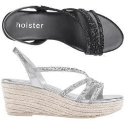 Espadrilles | Sandals^holster PartyEspadrilleBundle- Black/Silver
