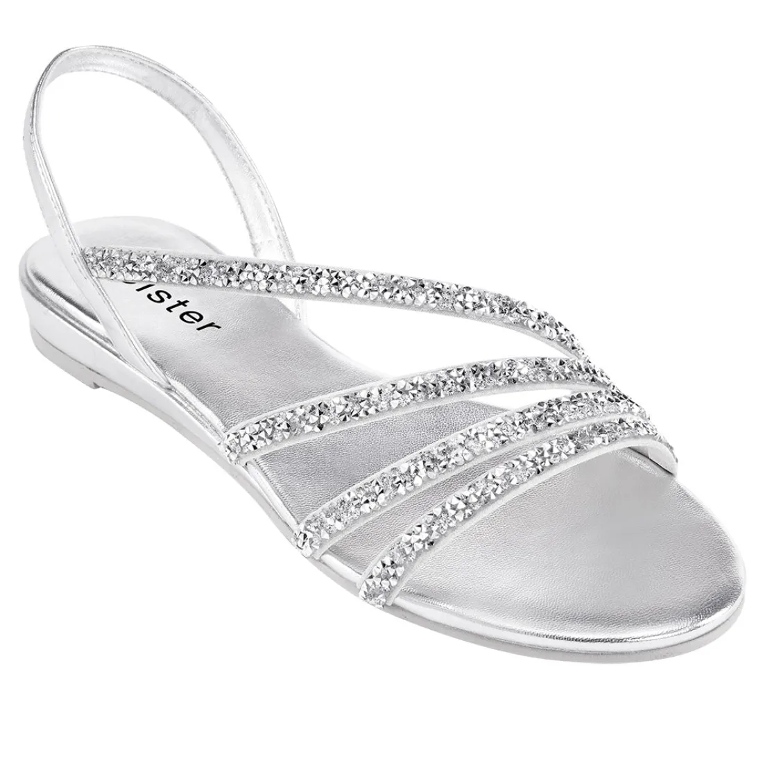 Sandals | Wedges^holster PartyLowWedge&RevelLowWedgeBundle- Silver/Black