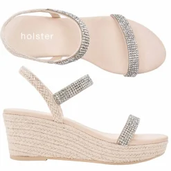 Sandals | Wedges^holster RevelWedge&BeautyEspadrilleBundle- Silver/Beige