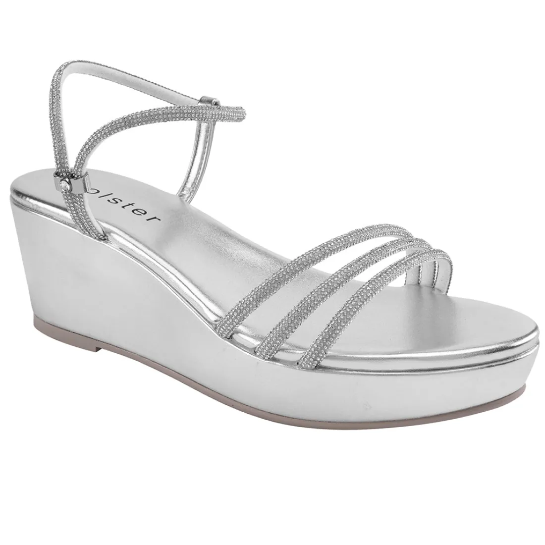Sandals | Wedges^holster RevelWedge&BeautyEspadrilleBundle- Silver/Beige