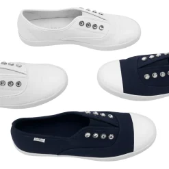 Canvas & Sneakers | Flats^holster RubyBundle- White/Navy