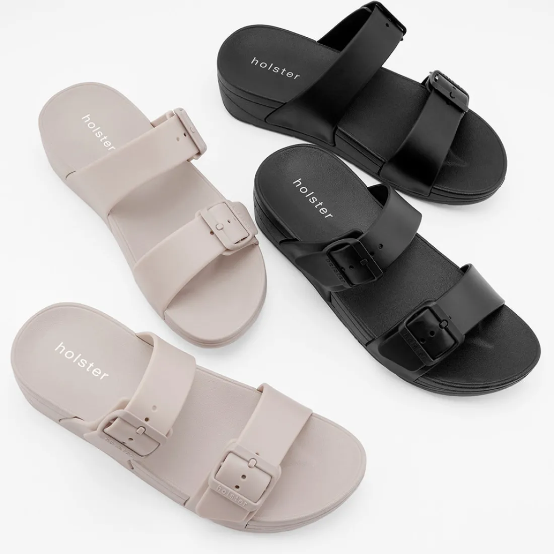 Slides | Sandals^holster SkyhighWedge- Sand