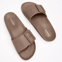 Slides | Sandals^holster SolaceBundle- Black/Natural