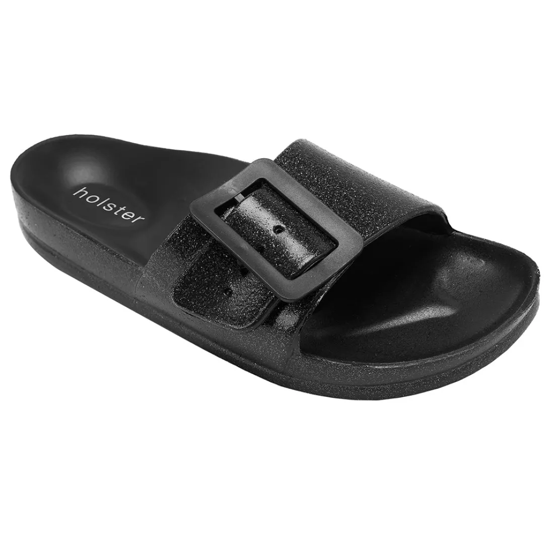 Slides | Sandals^holster SolaceGlitter- BlackGlitter