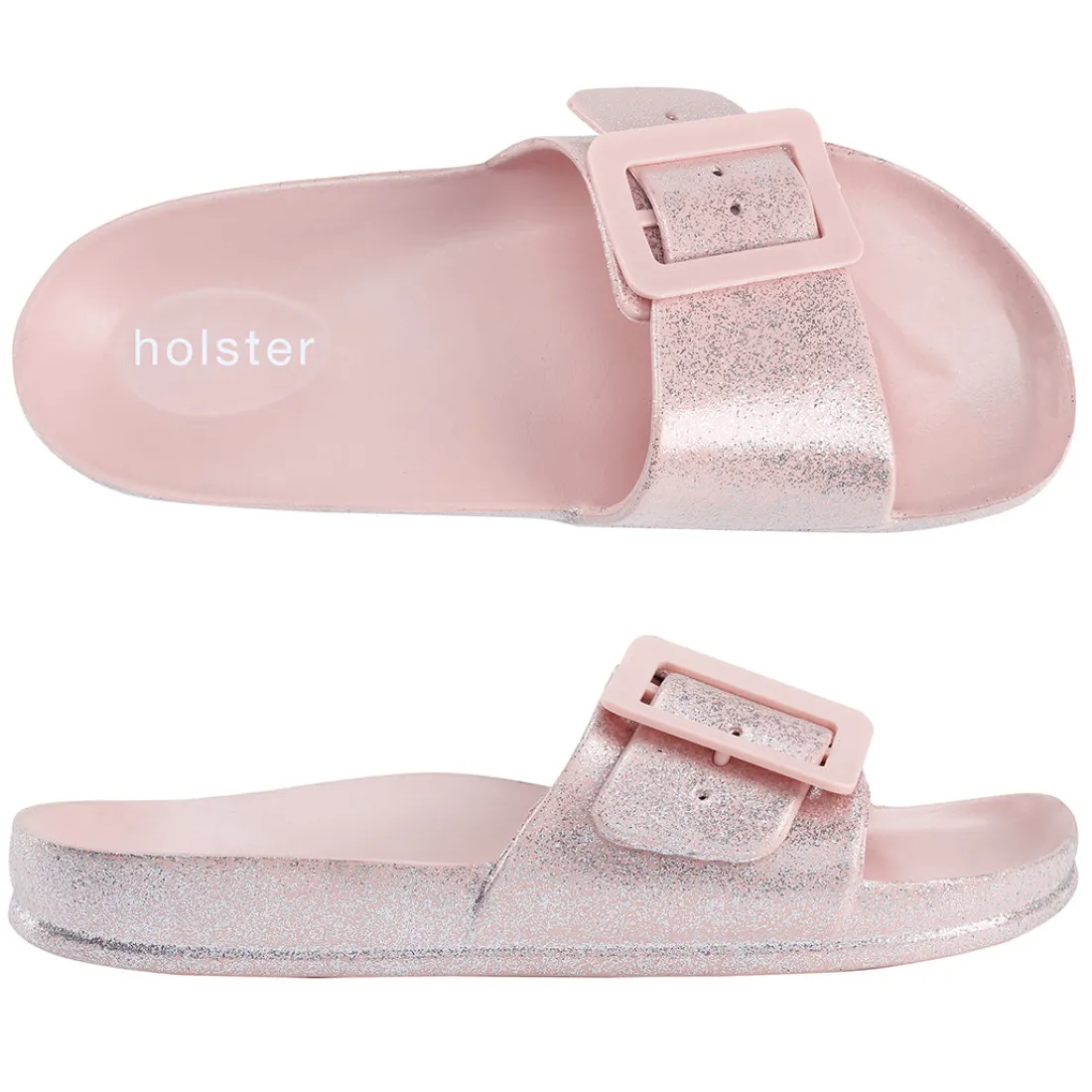 Slides | Sandals^holster SolaceGlitter- BlushGlitter