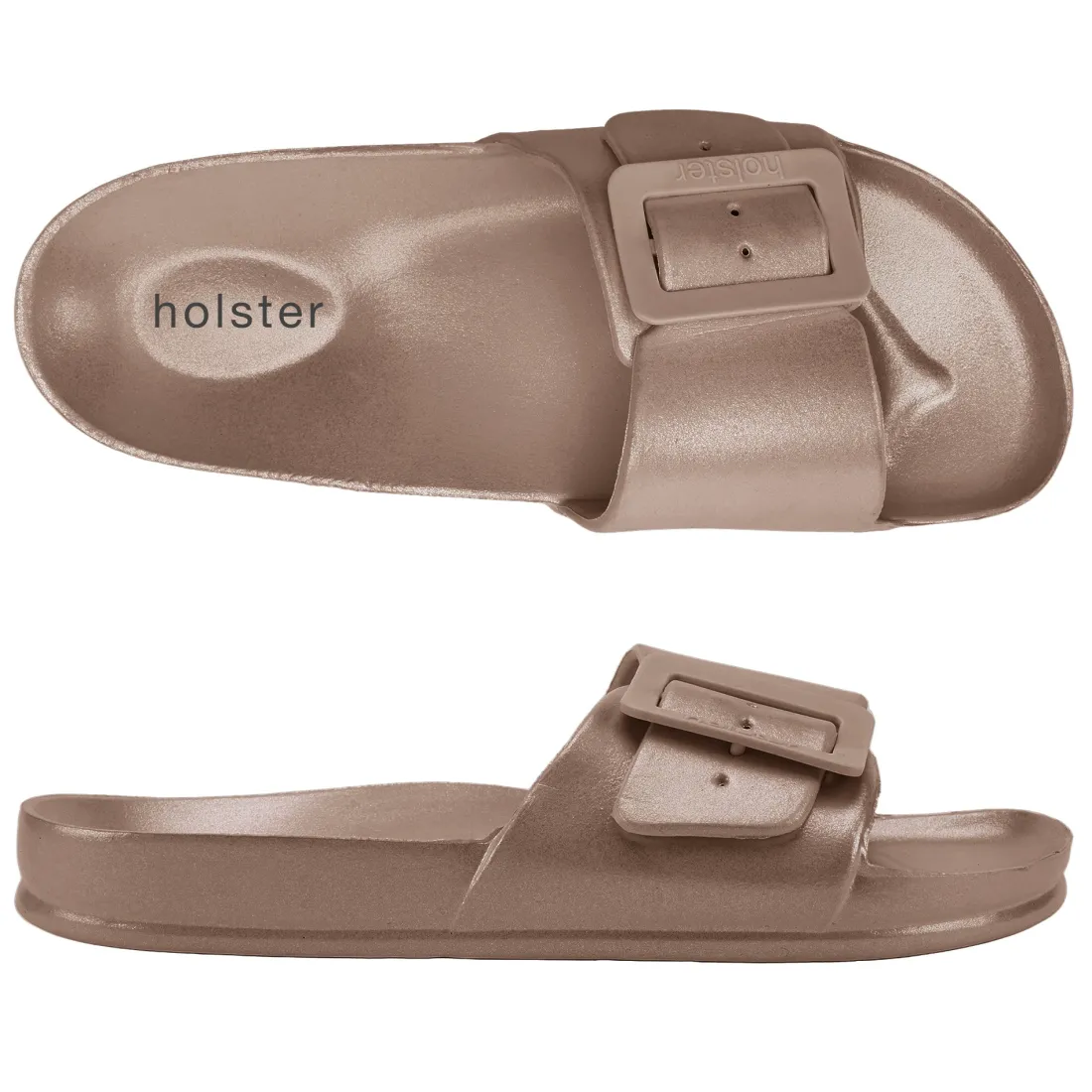 Slides | Sandals^holster Solace- NaturalMetallic