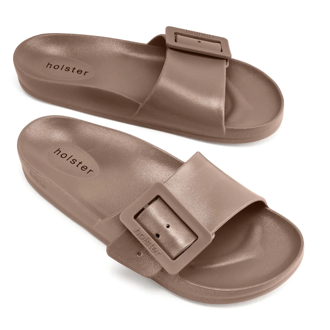 Slides | Sandals^holster Solace- NaturalMetallic