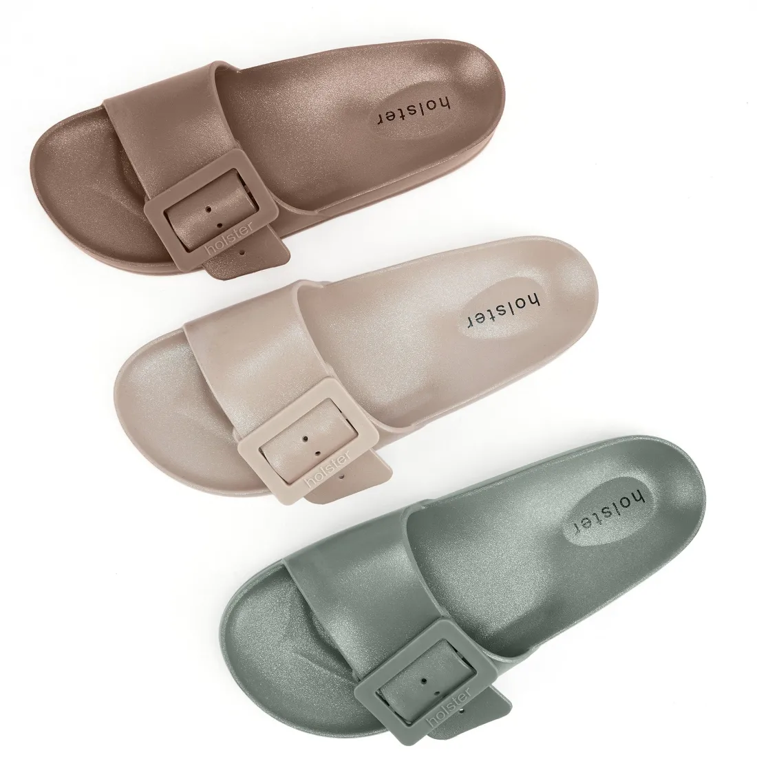 Slides | Sandals^holster Solace- NaturalMetallic